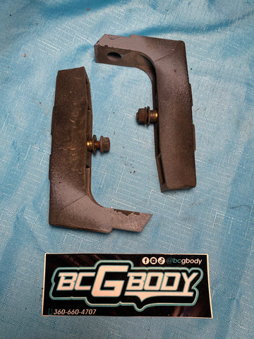 1981 - 1987 GBody Monte Carlo Front Bumperette Bumper Guard Impact PAIR OEM GM