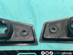 1978-1988 Gbody Monte Rear Tag Pocket License Plate Light Lens Pair OEM GM