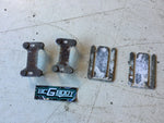 1978 - 1987 Gbody Monte Carlo Bumper Mount Stud Plate Bracket And Shim Set of 4