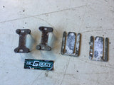 1978 - 1987 Gbody Monte Carlo Bumper Mount Stud Plate Bracket And Shim Set of 4