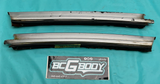 1978-1980 Gbody Monte Carlo Quarter Window Felt Trim Moldings C Pillar OEM GM