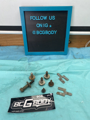 1978-1988 Gbody Malibu Front Bumper Fender Hardware Bolts Set OEM GM