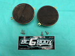 1981 - 1988 Gbody Monte Regal Cutlass Dash Speaker Pair w/ Hardware OEM GM