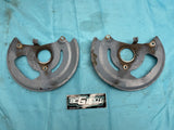 1981 - 1986 Gbody Buick Cutlass Monte Backing Plate Pair R/H L/H OEM Genuine GM