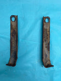 1978 - 1980 Monte Carlo X Member to Radiator Support Brace Bracket Pair OEM GM