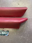 1978 - 1988 GM GBODY Monte Cutlass Regal Arm Rest Pad Pair Red OEM GM