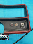 1978 - 1980 Chevrolet Malibu 4 Door Dash Instrument Bezel Red Carmine OEM GM