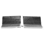 GRILLE SET; CHROME; PAINTED BLK; LH/RH PR; 86 CUTLASS 442 *ALSO FITS 81-85*