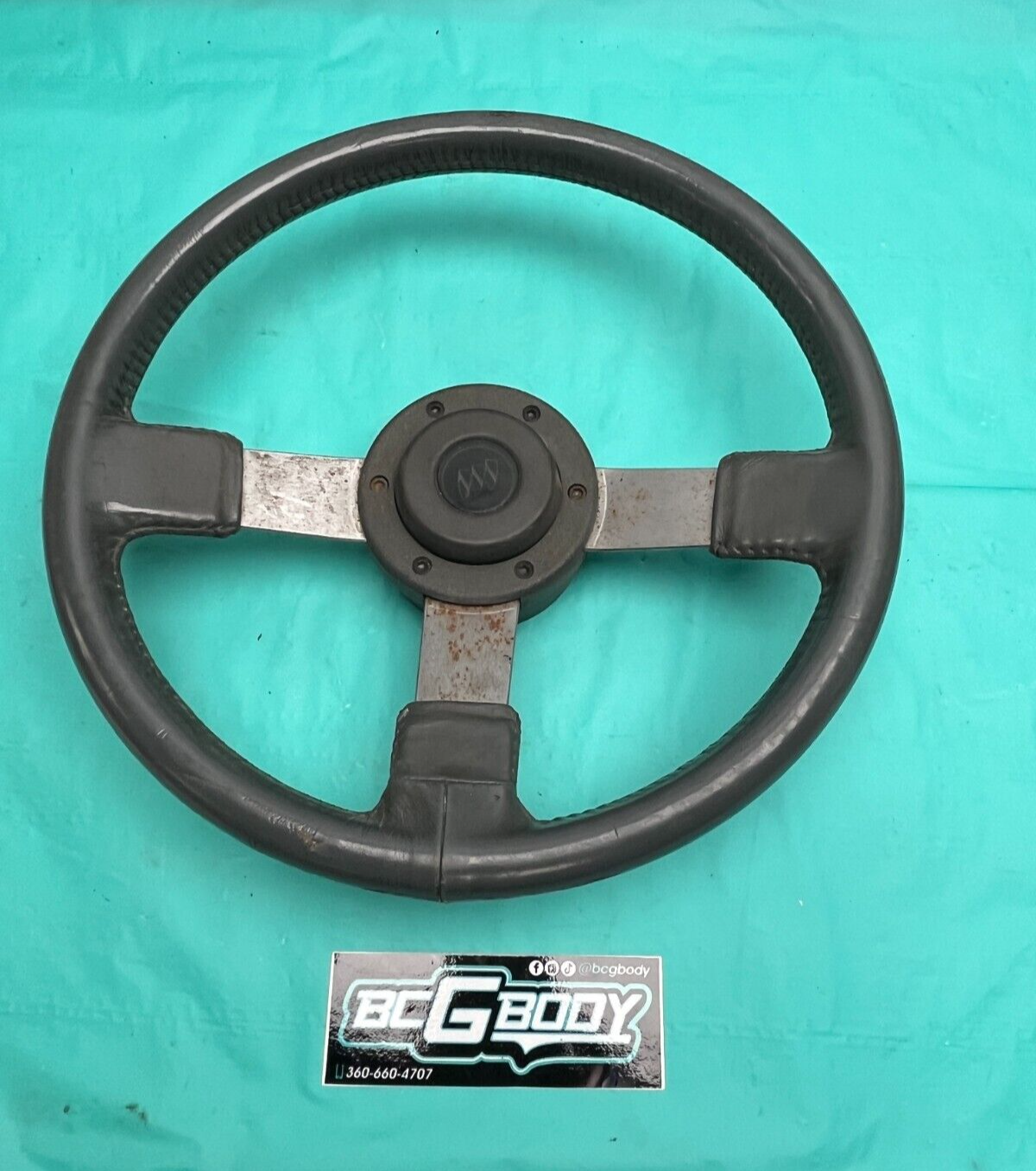 1984 - 1987 Gbody Buick Regal T-Type GN Sport Steering Wheel 15" OEM Genuine GM