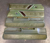 1978 - 1988 Oldsmobile Cutlass Brougham Door Panel Set Power Green OEM GM Nice