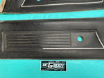 1978-1981 Gbody Malibu Wagon Upper Door Panels Black Manual LH RH OEM Genuine GM