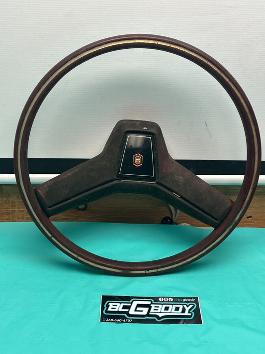 1978 - 1980 Gbody Chevrolet Monte Carlo 15" Red Steering Wheel OEM Genuine GM