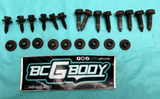 1986-1988 Gbody Monte Carlo LS Header Panel Hardware Kit 22 Piece OEM Genuine GM