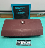 1978 - 1988 Gbody Regal Monte Cutlass Glove Box Maroon OEM Genuine GM 25515416