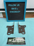 1981 - 1987 Gbody Buick Regal Fender to Rad Support Bracket Pair OEM Genuine GM