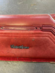 1978 - 1980 Oldsmobile Cutlass Upper Door Panel Red Manual Left Hand OEM GM