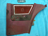 1978 - 1988 GBody Monte Carlo RIGHT Lower Interior Rear Door Panel RED 20044094