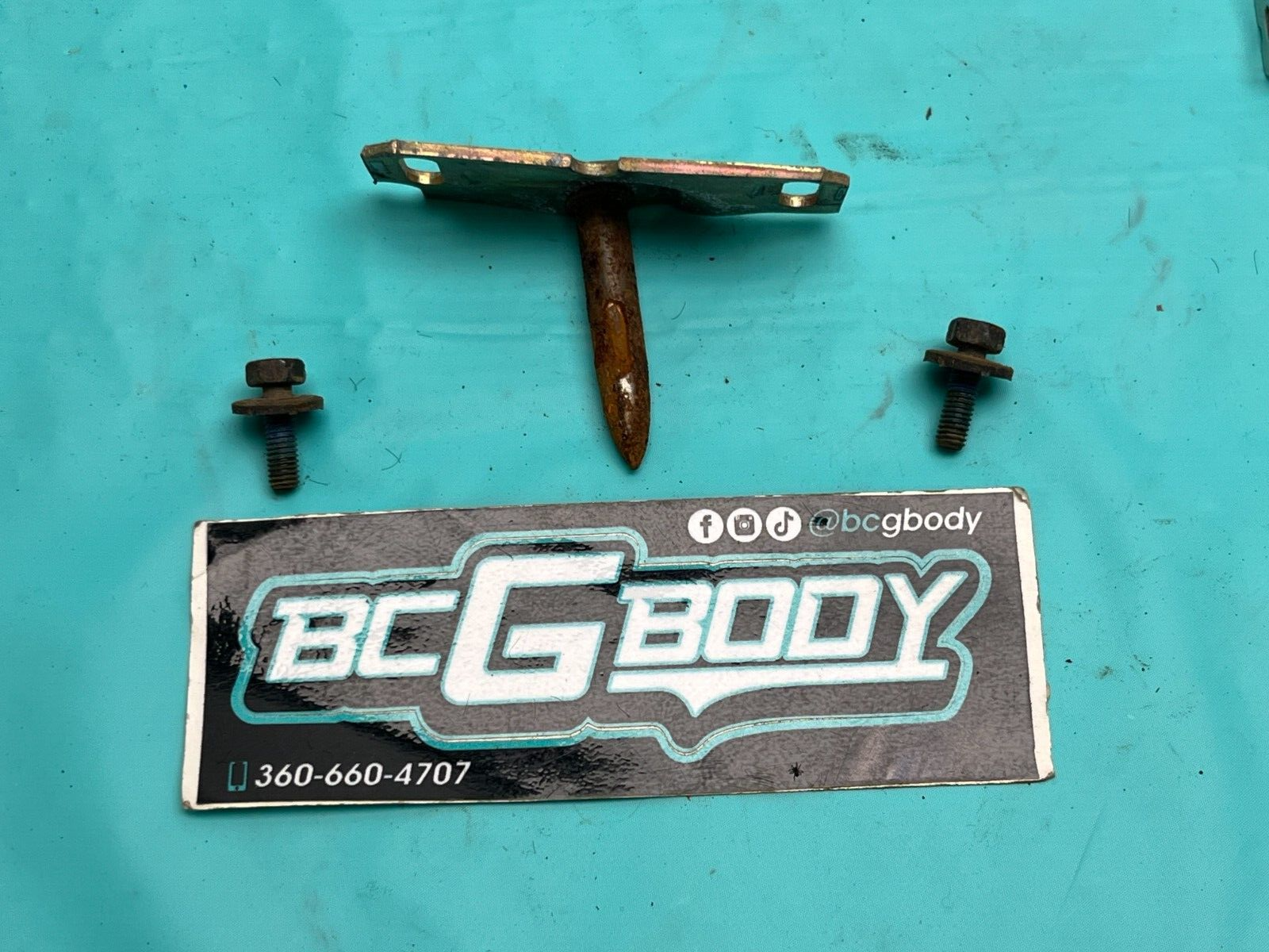 1978-1987 Gbody Monte Door Glass Alignment Track Guide Stop Pin LH Regal OEM GM