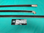 1978 - 1981 Gbody Chevrolet Malibu 4 Door Front Window Trim Set Chrome OEM GM