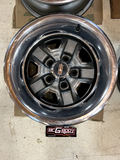 1978–1988 Oldsmobile Cutlass Gbody 15x7 JJ Rallye II Oldsmobile Wheels Set of 5