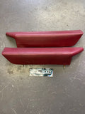 1978 - 1988 GM GBODY Monte Cutlass Regal Arm Rest Pad Pair Red OEM GM