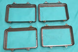 1978 - 1987 Gbody Regal Monte El Camino 4x6 Headlight Lamp Trim Ring Set OEM GM