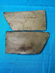 1978 - 1988 Gbody Interior Rear Panel Insert Pair Blue OEM GM Templates