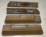 1981-1988 Gbody Cutlass Interior Upper Lower Power Door Panel Set OEM Genuine GM