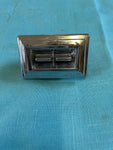 1978 - 1988 Gbody Aftermarket Double Pull Power Window Switch Bezel Chrome Used