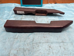 1978 - 1987 Gbody Malibu Cutlass Monte Regal Armrest Pad Burgundy OEM GM Pair