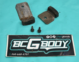 1978-1988 Gbody Monte Carlo Windshield Glass Stop Bracket Set OEM Genuine GM