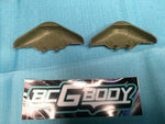 1978 - 1987 GBODY PAIR Cutlass Regal Seatbelt Track Cap Cover Green 20093573