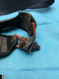 1978 - 1988 Gbody MIDDLE REAR Seatbelt + Buckle Blue OEM GM + Hardware