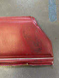 1978 - 1980 Oldsmobile Cutlass Upper Door Panel Red Manual Left Hand OEM GM