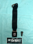 1978-1988 Gbody Left Rear Seatbelt Buckle Black OEM GM + Hardware