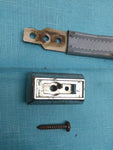 1978 - 1985 Monte Carlo Interior Door Pull Strap Handle Light Blue + Bezel PAIR