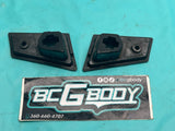 1978-1988 Gbody Monte Rear Tag Pocket License Plate Light Lens Pair OEM GM