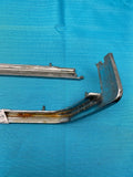 1978 - 1981 Pontiac Grand Prix Armrest Pad Chrome Trim Pair LH RH OEM GM Rare