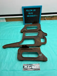 1978 - 1980 Monte Carlo Header Panel to Radiator Support Brace Set OEM GM