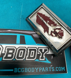 1981-1986 Gbody Oldsmobile Wheel Trim Rocket Badge Emblem Logo OEM GM TWO