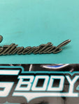 1977 1978 1979 Lincoln Script "Continental" Emblem OEM Genuine GM