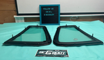 1981-1988 Gbody Cutlass Supreme Vinyl Top Quarter Window Glass Pair OEM GM