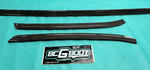 1984-1987 Gbody Grand National 3PC Rear Window Molding Trim Black OEM Genuine GM