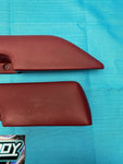 1978 - 1982 Chevy Malibu GBODY Original GM 4 Door Carmine Short Armrest Pad Pair