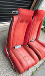 1978 - 1980 Gbody Monte Carlo Manual Bucket Seat Pair W/ Tracks OEM Genuine GM