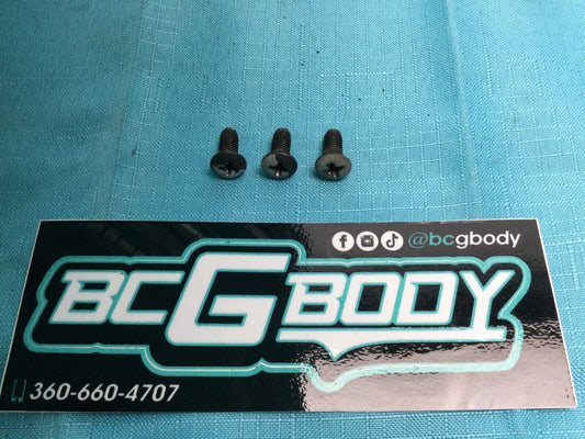 GM Gbody Buick Malibu Monte Cutlass Door Latch Screws Hardware Set of 3