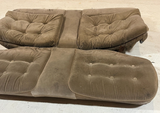 1978-1988 Gbody Monte Regal Cutlass Rear Lower Bench Seat Tan Pillow Top OEM GM