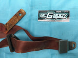 1978 - 1988 Gbody Bench Seat LEFT Front Seatbelt Retractor RED OEM Genuine GM