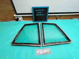 1981 - 1988 Gbody Monte Carlo Vinyl Top Quarter Window w/ Chrome Trim OEM GM