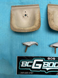 1978 - 1988 Gbody Sunroof Cutlass Monte Coat Hook Set W/  Retainers Tan OEM GM